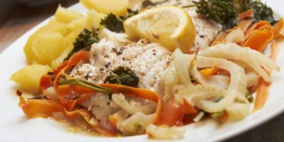 Codfish with Vegetables